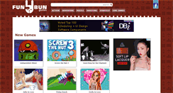 Desktop Screenshot of funbungames.com